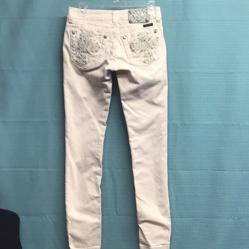 Miss Me light pink skinny jeans size 26